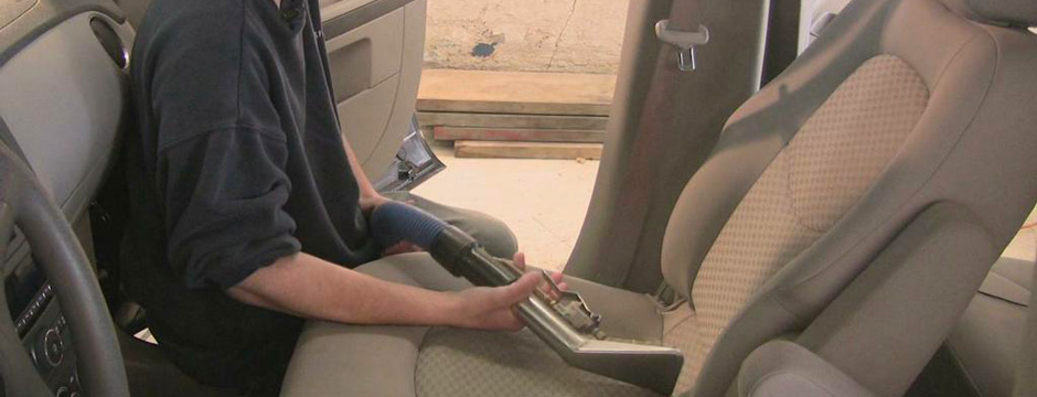 Car upholstery cleaning in Bath